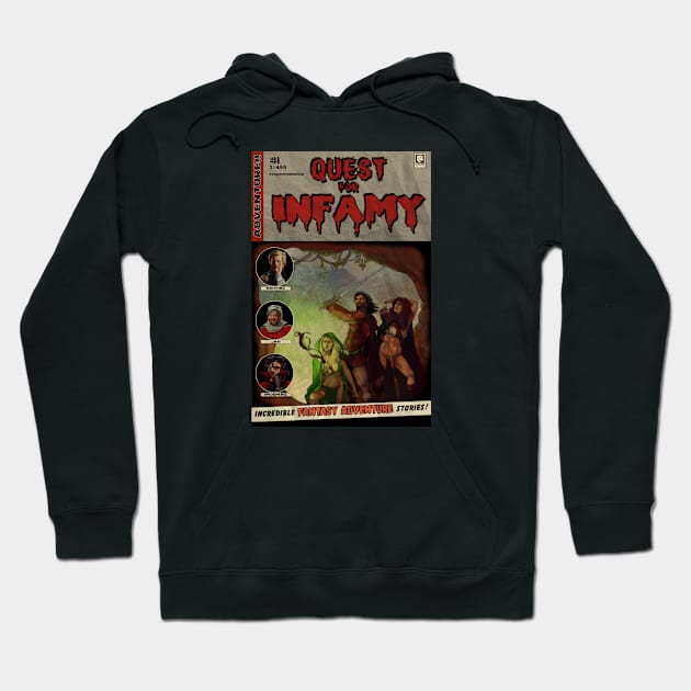 QFI - EC Comics Inspired Hoodie by Infamous_Quests